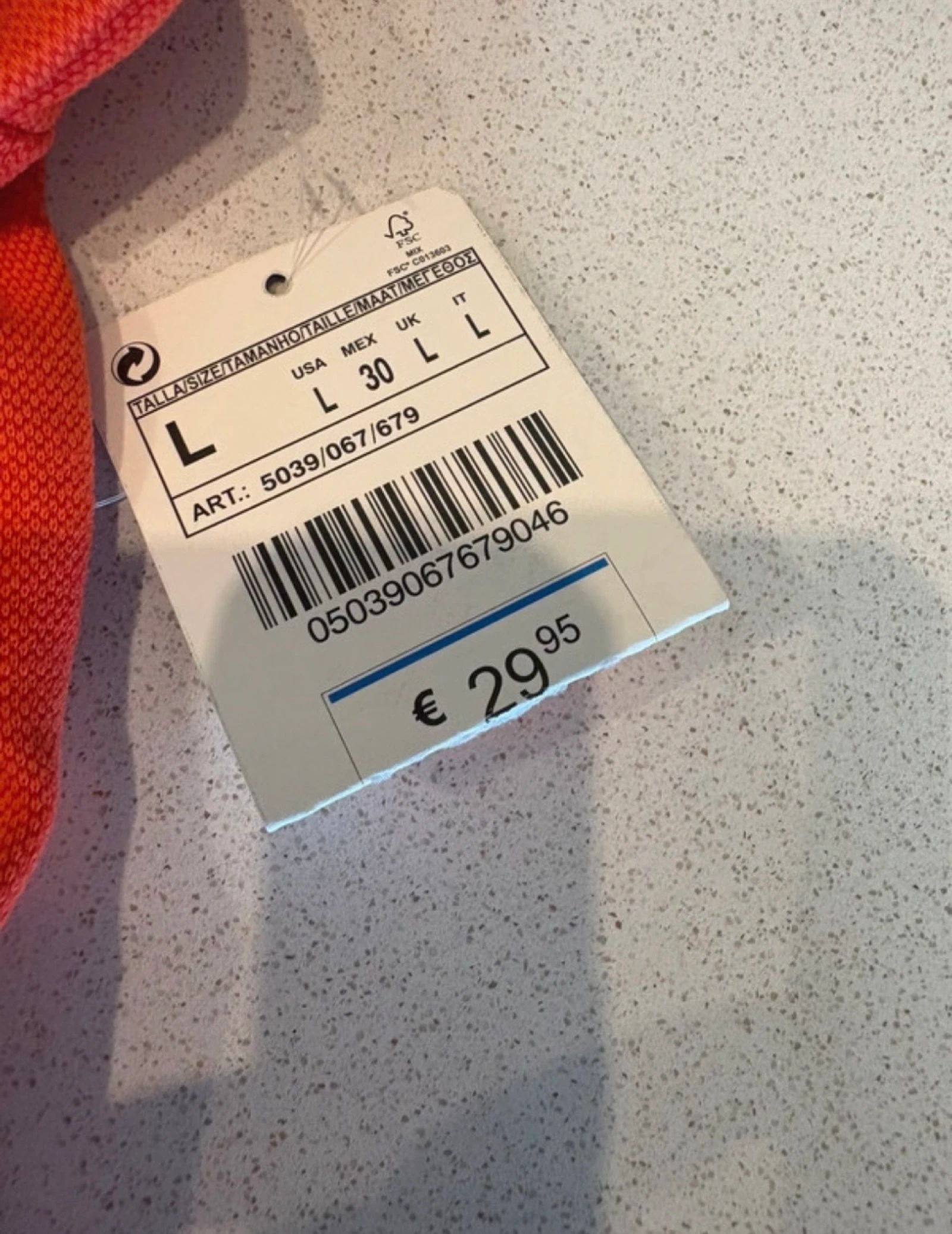 Zara Basic top koraal nieuw met label – L – photo 10